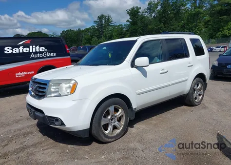 2012 Honda Pilot Ex-L from USA, damaged, VIN 5FNYF4H57CB069170